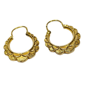 Créoles et Demi-Créoles en Or Jaune 18K