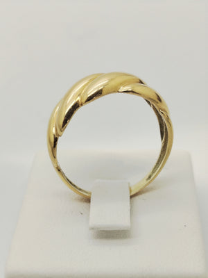 Bague en or jaune 18K  Taille-59