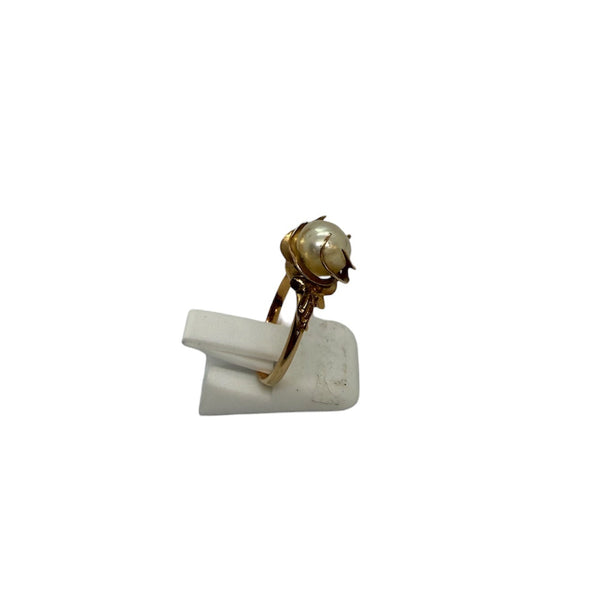 Bague classique en Or Jaune 18K - 2.71 G