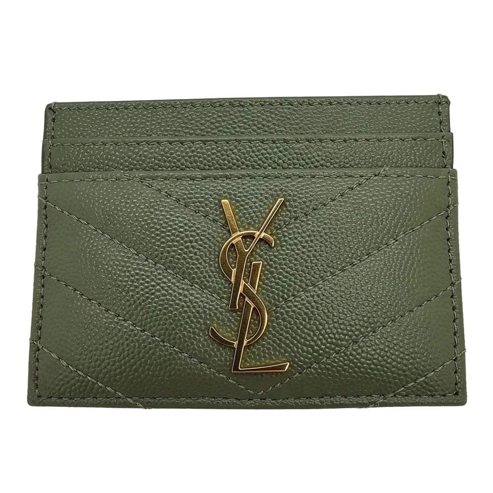 Maroquinerie YSL Graine Vert Sauge Cassandre Port