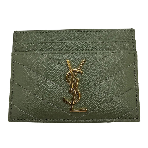 Maroquinerie YSL Graine Vert Sauge Cassandre Port
