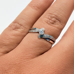 Bague en Or Blanc 18k - 1.29 G