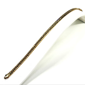 Bracelet Maille Anglaise en Or Jaune 18K - 5.97g