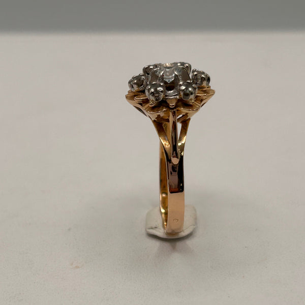 Bague Chou en Or Jaune 18K Taille-57