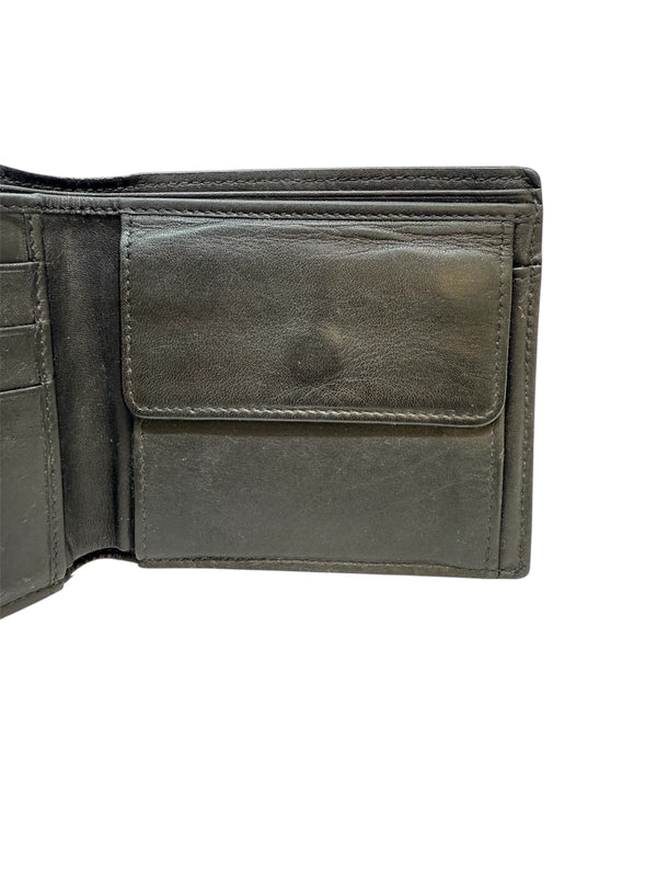 Portefeuille Lancel en crocodile noir