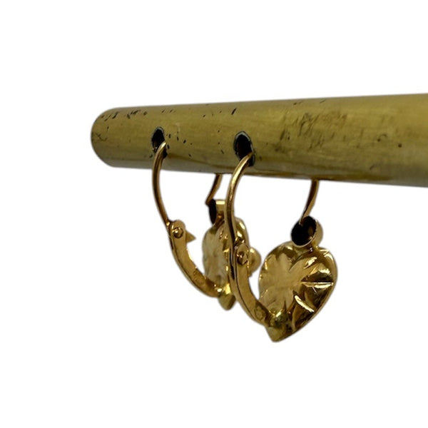 Boucles d'oreilles Dormeuses Or Jaune 18K - 0.60 G
