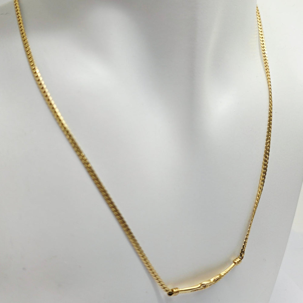 Collier Princesse Anglaise en Or Jaune 18K