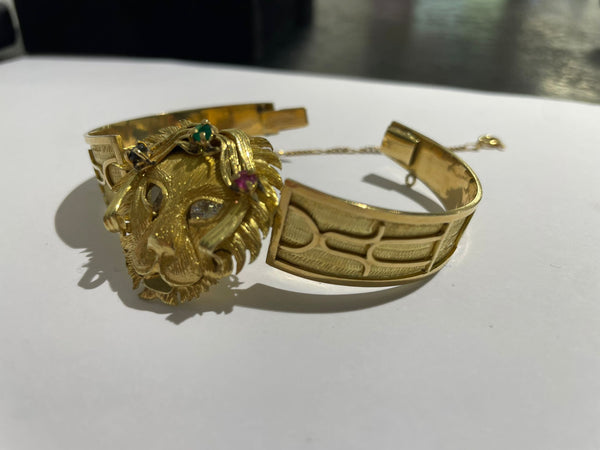 Bracelet Jonc en Or Jaune 30.8 Grs