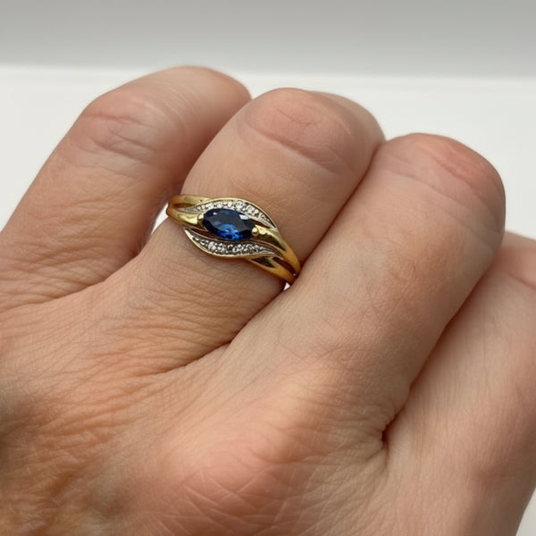 Bague en or jaune 18K - 1.55 G