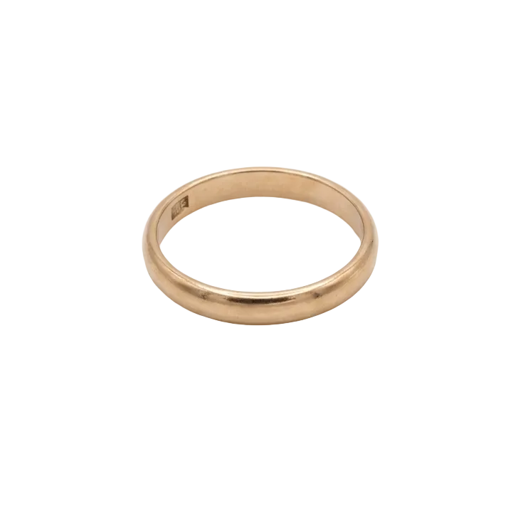 Alliance en Or Jaune 18K - T54 - 1.64gr