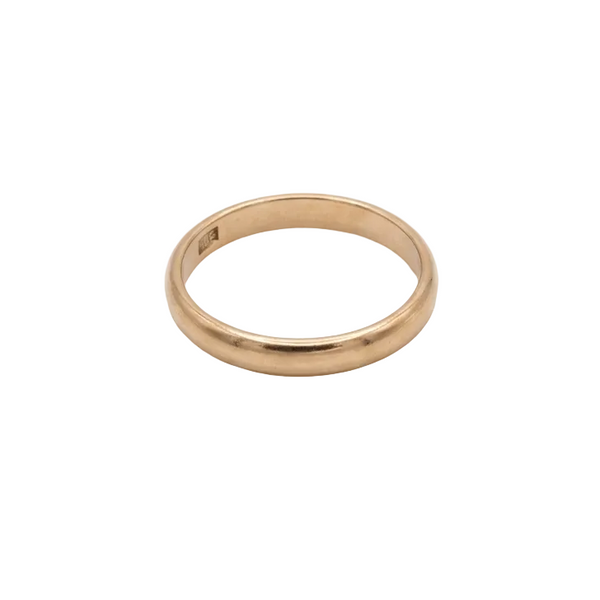 Alliance en Or Jaune 18K - T54 - 1.64gr