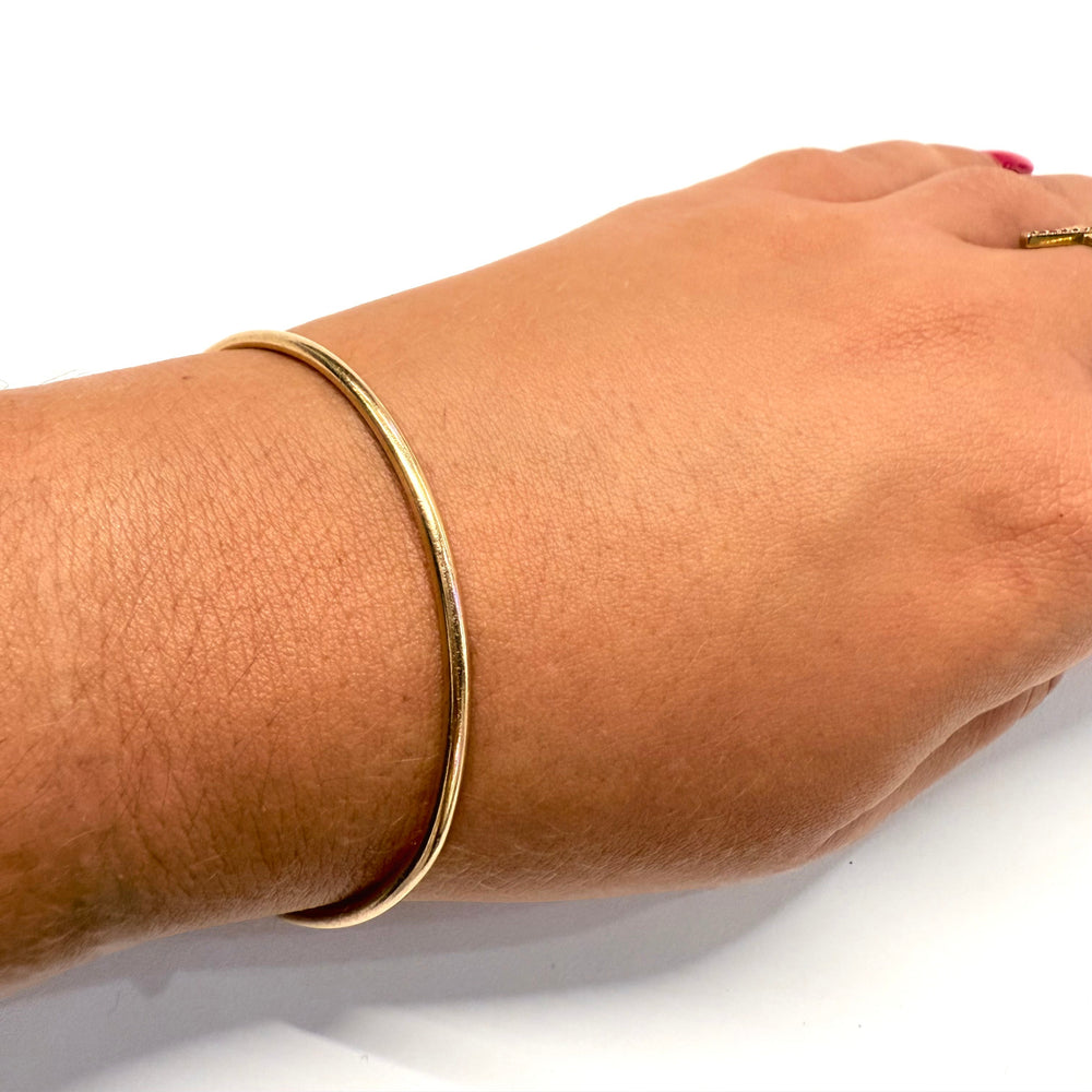 Bracelet Jonc Or Jaune 18K D.6cm