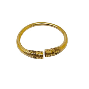 Bague Jonc en Or Jaune 18K - 3.72 Grs - Taille 51
