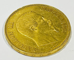 Pièce 100 Francs Napoléon en Or Jaune 20K - 32.24