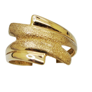 Bague en or jaune 18K Taille-55
