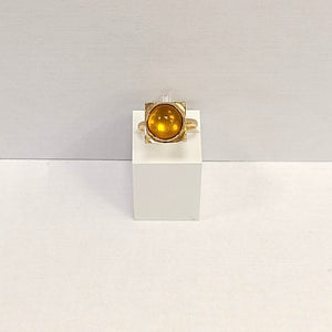 Bague en Or Jaune 18K - Taille 48 - 3.96 Grs