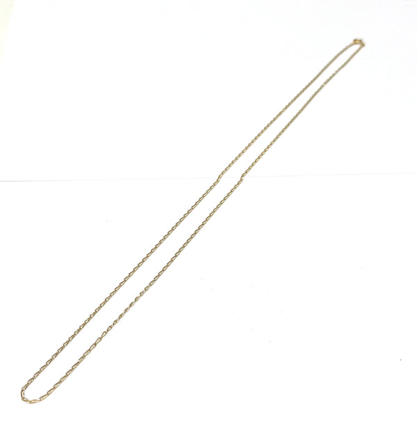 Collier maille cheval Or jaune 18k Lg60cm