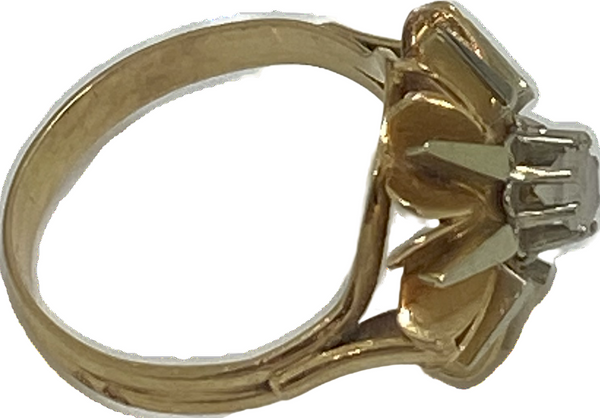 Bague en Or Jaune 18K - Taille 51