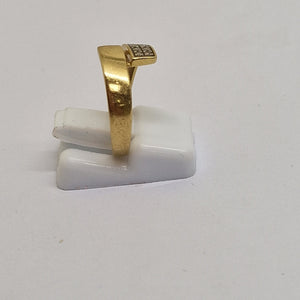 Bague en Or 18K avec Diamants 2.45 Grs - Taille 54