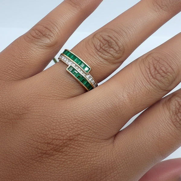 Bague 2 Ors 18 K - Taille 56 - 3.42 G