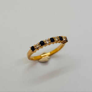 Bague en Or Jaune 18K Taille-46