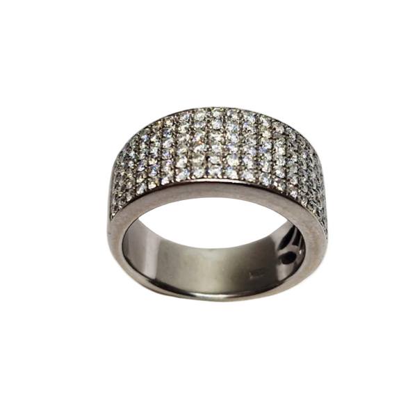 Bague en Or Blanc 18K -  9.41 G