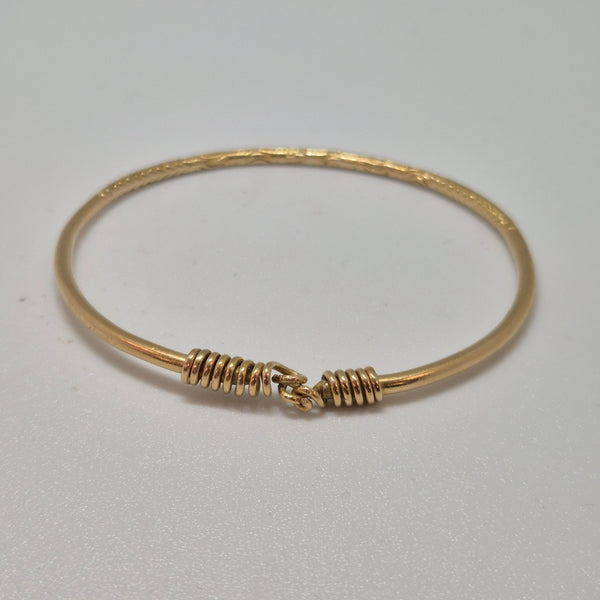 Bracelet Jonc Or Jaune 18 carats