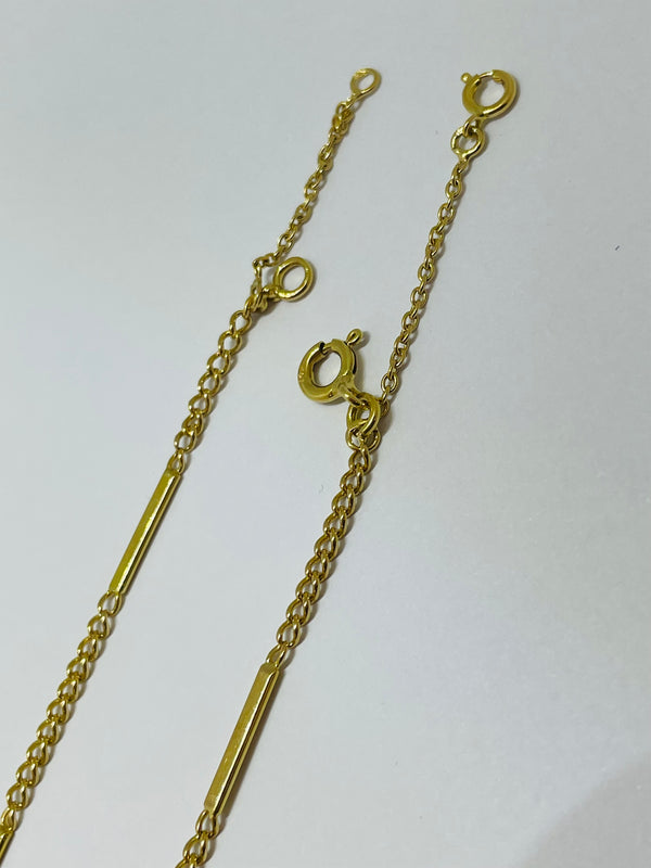 Collier Princesse en Or Jaune 18K - 7.37 Grs
