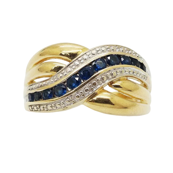 Bague en or jaune 18k - 3.90 G