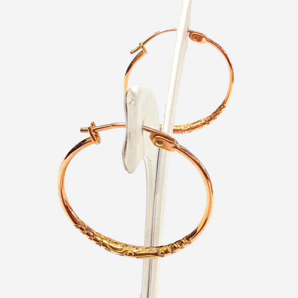 Boucles d'oreilles en Or jaune 18K - 5.11g