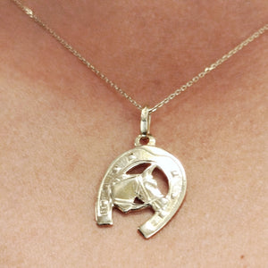Pendentif Cheval Or Jaune 18 Carats