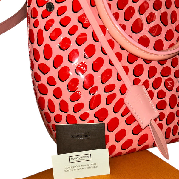 Sac Louis Vuitton Open Tote Jungle en Cuir Rose Vernis