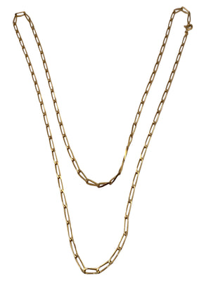 Sautoir en Or Jaune 18 Carats Poids -14.06 Grs