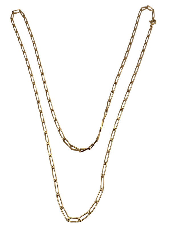 Sautoir en Or Jaune 18 Carats Poids -14.06 Grs