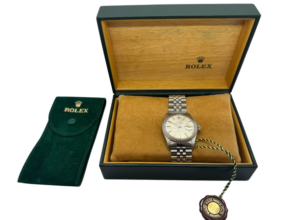 Montre Rolex DateJust 1983 en Or, Acier Champagne Jubilee