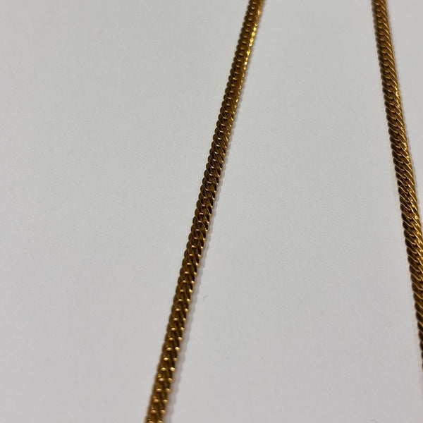 Collier Matinée Diamants Or Jaune et Or Gris 18K 10.19 Grs