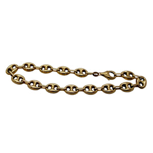 Bracelet Gourmette en Or Jaune 18K - 6.24G - 21CM