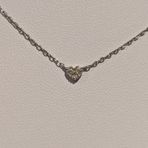 Collier Princesse en Or Blanc 18k - 0.96 G