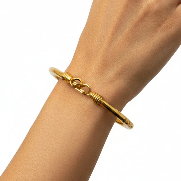 Jonc en Or Jaune 18K - 31.20Grs