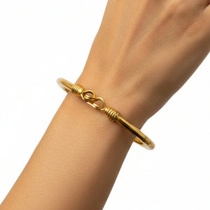 Jonc en Or Jaune 18K - 31.20Grs
