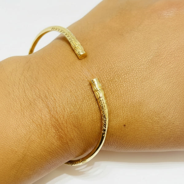 Jonc en Or Jaune 18k  - 19.98 G