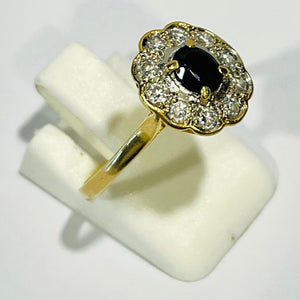 Bague Marguerite en Or 18 K - Taille 58 - 2.50 G