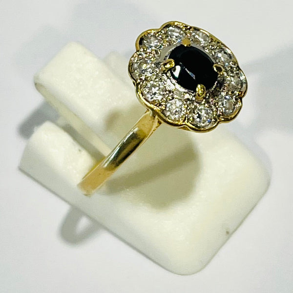 Bague Marguerite en Or 18 K - Taille 58 - 2.50 G