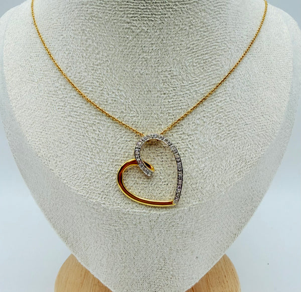 Collier Matinée Or Jaune 18 Carats avec Pendentif