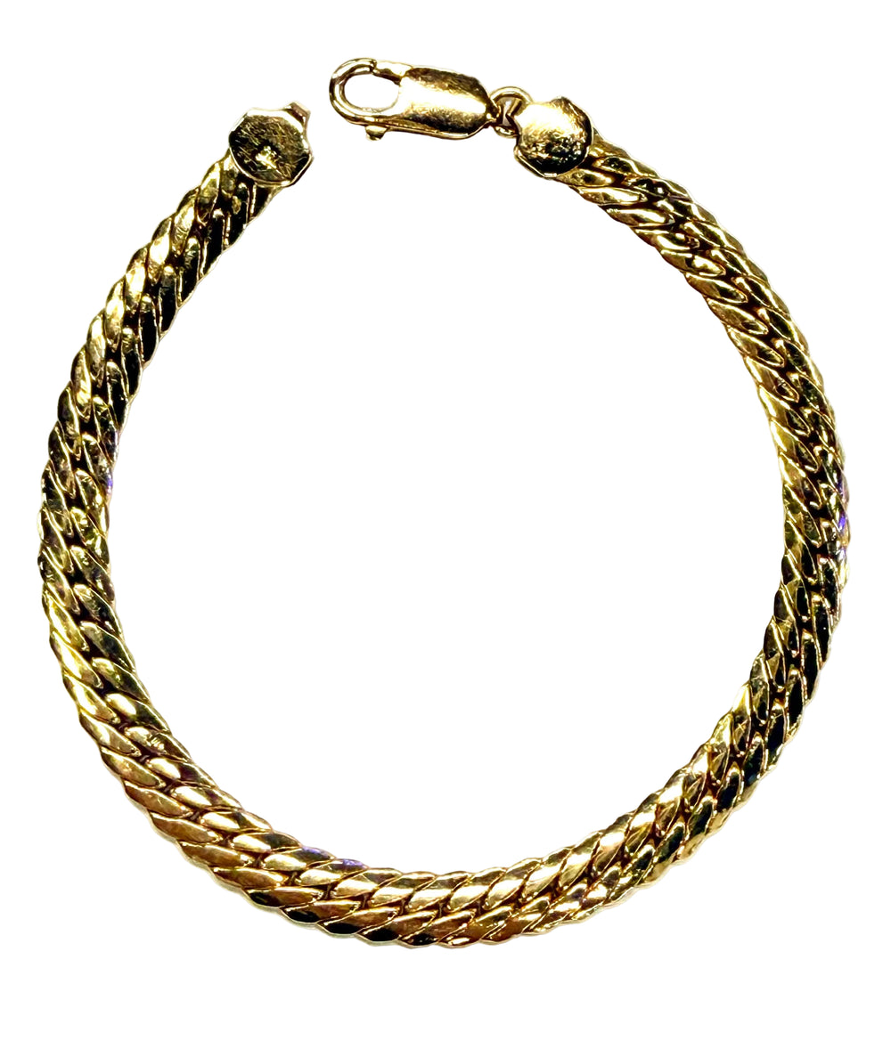 Bracelet Maillon en Or Jaune 18k - 8.31 G