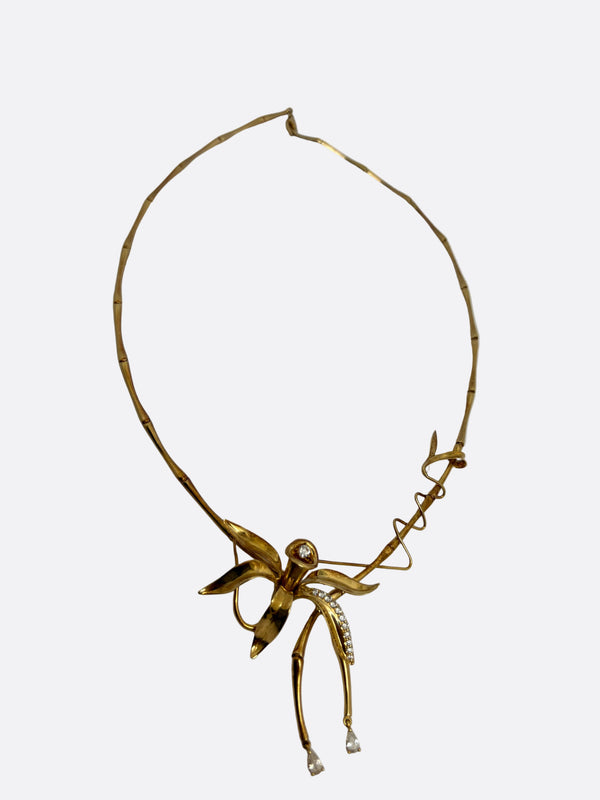 Collier Ras du Cou en Or Jaune 18K - 19.85 Grs