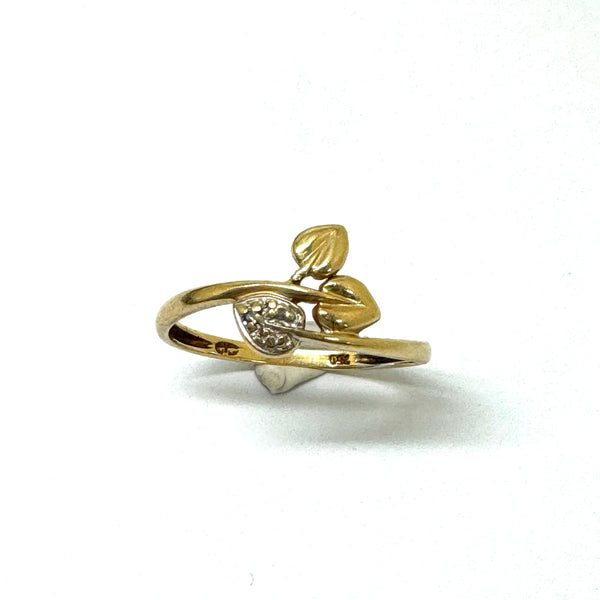 Bague Alliance en Or Jaune 18K - Taille 52.5 - 1.26 G