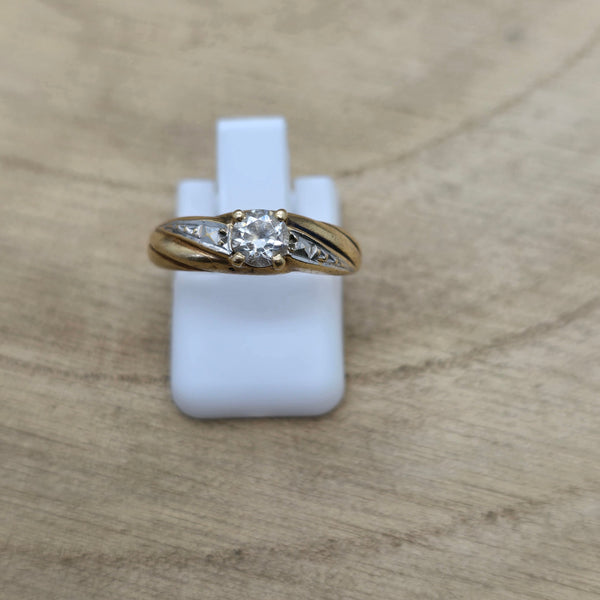 Bagues en Or Jaune 18 Carats - T 49