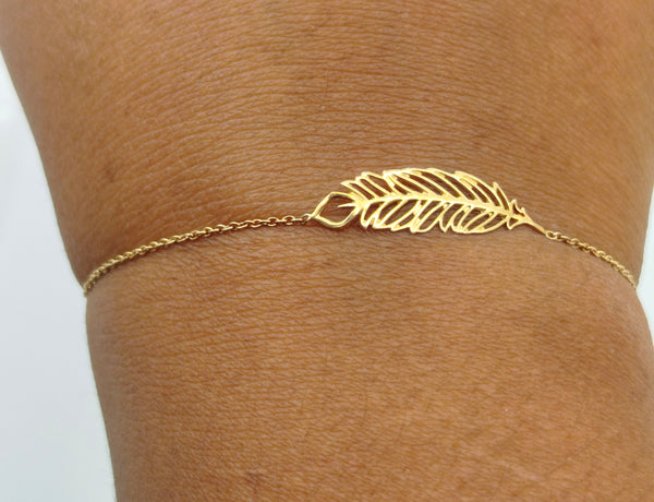 Bracelet en Or Jaune 18 K - 0.96 Grs