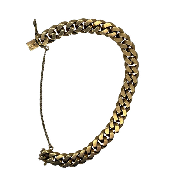 Bracelet Gourmette en Or Jaune 18K - 49.62g